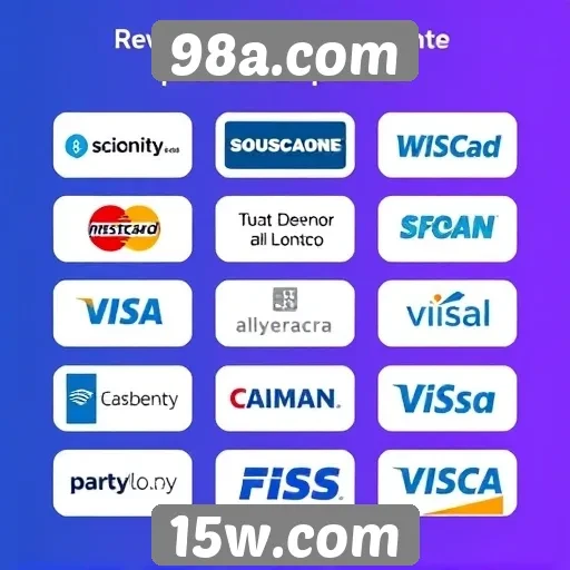 Comparação de métodos de pagamento no 98a.com
